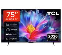 TCL 75 Inch 75P6L-UK Smart 4K UHD HDR Google TV