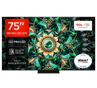 TCL 75"Q7C QD-Mini LED 4K HDR Smart Google TV-75Q7C(Up to 2048 Local Dimming Zones, 144Hz Native Refresh Rate, Audio by Bang & Olufsen)