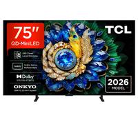 TCL 75A400M-UK 75 inch QD-Mini LED 4K Ultra HD HDR Smart TV