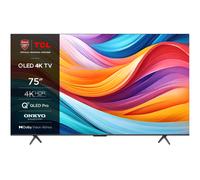 TCL 75C655K TV 190.5 cm (75") 4K Ultra HD Smart TV Wi-Fi Black
