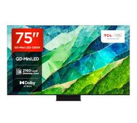 TCL 75C855K 75-inch QLED Mini LED TV, QLED PRO, 4K HDR Premium 3500nits, Smart TV Powered by Google TV (Dolby Vision & Atmos, Onkyo 2.1.2 sound system, 144Hz Motion Clarity Pro)