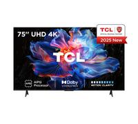 TCL 75V6C-UK 190.5 cm 75" 3840 x 2160 pixels DLED Smart TV Wi-Fi Metallic
