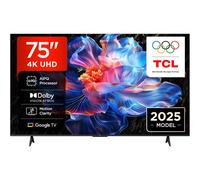 TCL 75V6C-UK 75" 4K Ultra HD, HDR TV, Smart TV Powered by Google TV