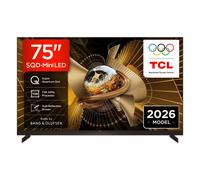 TCL 75X11L-UK 75 4K QD-Mini LED Google TV Ultra Bright 75 Inch QLED Mini LED Smart TV with Dolby Vision HDR & Google TV
