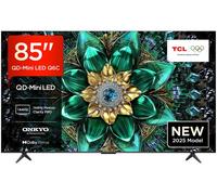 TCL 85Q6C-UK 85" Inch Q6C 4K Mini-LED HDR Smart Google TV with Dolby Atmos [EEK: E]