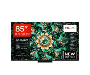 TCL 85Q7C-UK 85 INCH 4K/144HZ QD-MINI LED BANG & OLUFSEN AUDIO GOOGLE SMART TV