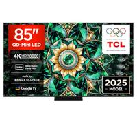 TCL Q7C 85" 4K Ultra HD MiniLED Smart Google TV - 85Q7C-UK, Silver