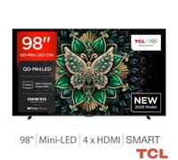 Tcl 98C6K 98 Inch Mini Led 4K Smart Tv Dolby Vision Iq Hdr10+ 144Hz Vrr Onkyo Android Tv