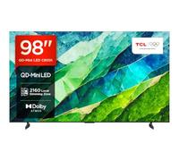 TCL 98C855K 98-inch QLED Mini LED TV, QLED PRO, 4K HDR Premium 3500nits, Smart TV Powered by Google TV (Dolby Vision & Atmos, Onkyo 2.2.2 sound system, 144Hz Motion Clarity Pro)