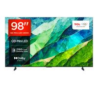 TCL 98C855K TV 2.49 m (98") 4K Ultra HD Smart TV Wi-Fi Titanium 3500 cd/m²
