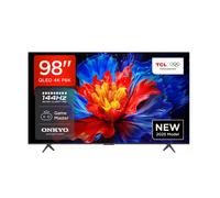 TCL 98P8K-UK 98 Inch P8K 4K Ultra HD HDR QLED Smart Google TV with 144Hz Motion Clarity Pro and Onkyo 2.1 sound 2025