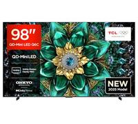 TCL 98Q6C UK 98 4K HDR UHD Smart QD Mini LED TV Dolby Vision IQ Dolby