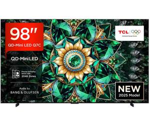 TCL 98Q7C-UK 98 INCH 4K/144HZ QD-MINI LED BANG & OLUFSEN AUDIO GOOGLE SMART TV
