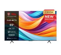 TCL 65C655K TV 165.1 cm (65") 4K Ultra HD Smart TV Wi-Fi Black