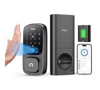 T 1 Pro Palm Vein Smart Lock, Wi-Fi Keyless Entry Door Lock, App Remote Control, Upgraded Security Electronic Deadbolt Lock for Front Door