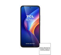 TCL K70 4G 128GB 4GB RAM Dual SIM Smartphone with Protective Case - Midnight Black