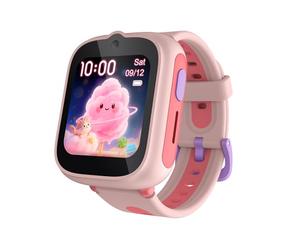 TCL MOVETIME MT48 - Kids Smartwatch with 4G Video Calling, L1+L5 Dual-Band GPS Tracking, 2.5-Day Battery, and IP68 + 2ATM Durability for Safe Adventures, Cosmic Pink, No SIM Card