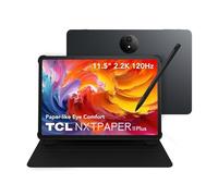 TCL NXTPAPER 11 Plus Tablet Flipcase & T-Pen 11.5" 2.2K 120Hz NXTPAPER Display 8000mAh Battery 33W Fast Charging Anti-glare Anti-blue light 8GB+256GB 4 Speakers DTS Sound Thin 6.5mm 490g Dark Gray