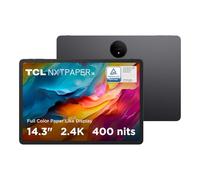 TCL NXTPAPER 14 WiFi Tablet 14.3" 2.4K 10,000mAh Battery 33W Fast Charging NXTPAPER Display Anti-glare Anti-blue light Protect your eyes 8GB+256GB Ultra Thin 6.95mm 760g IP54 Gray