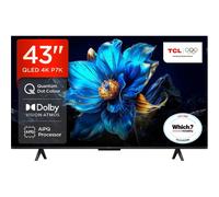 TCL P7K 43" 4K Ultra HD QLED Smart Google TV [2025] - 43P7K-UK