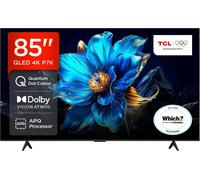 TCL P7K 85" 4K Ultra HD QLED Smart Google TV [2025] - 85P7K-UK, Silver