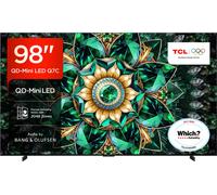 TCL Q7C 98" 4K Ultra HD MiniLED Smart Google TV - 98Q7C-UK, Silver