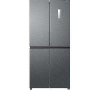 TCL RP470CXE2UK 470L Total No-Frost American Style Fridge Freezer - Stainless steel