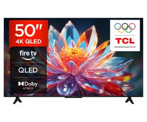 TCL T6C -UK 50 inch QLED 4K HDR 10+ Dolby Vision & Atmos Smart Fire TV