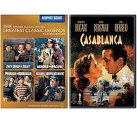 TCM Greatest Classic Legends Film Collection: Humphrey Bogart (They Drive by Night / Across the Pacific / Passage to Marseille / Action in the North Atlantic / Casablanca) [5-Movie, DVD] Region 1/A