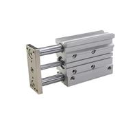 TCM20, TCM25 Compact Guided Cylinder Pneumatic Cylinder with Guide Rod TCM20X20S TCM25X30S 20X50S 25X75S 80S 125S 150S(150mm Stroke,TCM20)