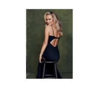 TCMAHE Actor Amanda Holden Poster (4) Canvas Poster Wall Art Decor Print Picture Paintings for Living Room Bedroom Decoration 08x12inch(20x30cm)