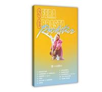 TCMAHE Rapper Sfera Ebbasta Rockstar Album Poster Canvas Poster Wall Art Decor Print Picture Paintings for Living Room Bedroom Decoration 12x18inch(30x45cm)
