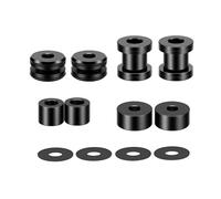 TCMI H-D Quick Release Luggage Racks Sissy Bar Docking Hardware Kit Fits For Harley Davidson Touring Electra Road Street Glide Road King (Black)