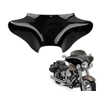 TCMT Vivid Black Front Outer Batwing Fairing Fit For V Star 650 1100 Classic Suzuki Boulevard C50 2005-2019 Honda Shadow ACE 1995-2000 Harley Road King 1994-2023 Fat Boy Heritage Classic 87-17