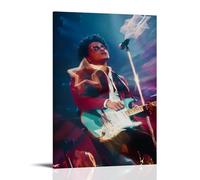 TCNDFZ An Evening with Silk Sonic-Silk SonicArt Painting Decoration Classic Canvas Wall Art Prints Poster Decoration Picture Living RoomWall DecorFrame-style08x12inch(20x30cm)