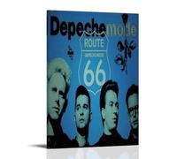 TCNDFZ Depeche ModeArt Painting Decoration Classic Canvas Wall Art Prints Poster Decoration Picture Living RoomWall DecorFrame-style12x18inch(30x45cm)