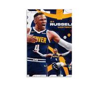 TCNDFZ Russell Westbrook Art Painting Decoration Classic Canvas Wall Art Prints Poster Decoration Picture Living RoomWall Decor 08x12inch(20x30cm) Unframe-style