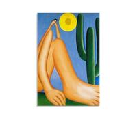 TCNDFZ Tarsila Do Amaral Art Painting Decoration Classic Canvas Wall Art Prints Poster Decoration Picture Living RoomWall Decor 20x30inch(50x75cm) Unframe-style