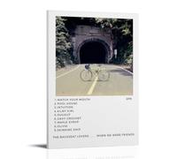 TCNDFZ The Backseat Lovers When We Were FriendsArt Painting Decoration Classic Canvas Wall Art Prints Poster Decoration Picture Living RoomWall DecorFrame-style16x24inch(40x60cm)