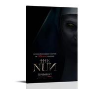 TCNDFZ The NunArt Painting Decoration Classic Canvas Wall Art Prints Poster Decoration Picture Living RoomWall DecorFrame-style08x12inch(20x30cm)