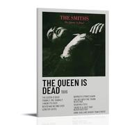 TCNDFZ The Queen Is Dead-The SmithsArt Painting Decoration Classic Canvas Wall Art Prints Poster Decoration Picture Living RoomWall DecorFrame-style16x24inch(40x60cm)