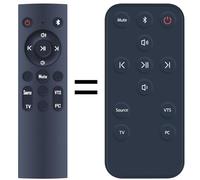 TCNOUMT Audio Replacement Remote Control fit for OXS Virtual Surround Sound TV Soundbar, Compatible with OXS Thunder Lite PC Gaming Soundbar