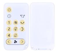 TCNOUMT Desk Fan Remote Control Suitible for Woozoo 5-Speed Oscillating Globe Fan PCF-SC15T-CT, White