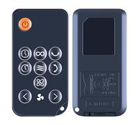 TCNOUMT Desk Fan Remote Control Suitible for Woozoo Oscillation Globe Fan SDC18T, Black