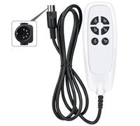TCNOUMT Elite Care 4 button handset Replacement Remote Control intended for dual motor riser recliner chairs, 5 pin connector