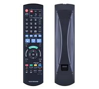 TCNOUMT N2QAYB000466 Remote Control Compatible with Panasonic DVD Recorder Player DMR-EH65 DMR-EX95 DMR-EX98 DMR-EX99 DMR-EZ49VEBK DMR-EZ45 DMR-EZ47 DMR-EZ48 DMR-EZ49V DMR-EZ49