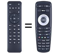 TCNOUMT New DVD Remote Control Compatible for 2010-2018 Mercedes-Benz GL ML CLASS REAR SEAT ENTERTAINMENT DVD REMOTE A2218703889