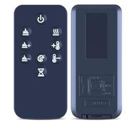 TCNOUMT New Remote Control Replacement for Dimplex Toluca TLC20 Electric Fires, 9 buttons
