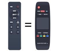 TCNOUMT New Replace N2QAYB000710 Remote Control Suitible for Panasonic DVD Disc Player DMP-BBT01 DMP-BDT320 DMP-BDT321