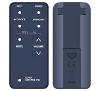TCNOUMT New Replace Remote Control Suitible for Zvox Multi Level Sound Bar for AccuVoice TV Speakers AV157 AV257